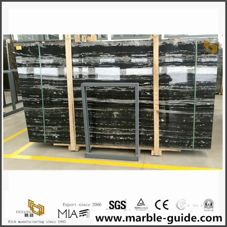 Ny polerad Silver Dragon Marble -platta för badrumsgolvplattor Design