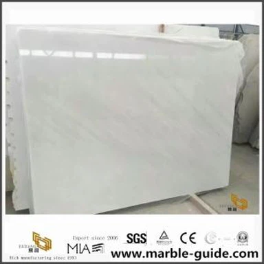 Nya naturliga orientaliska vita marmorbrott för plattor/väggplattor/fåfänga toppar