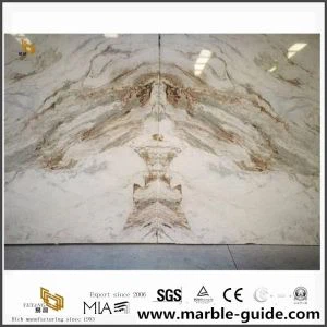 3 cm nya Castro White Marble -plattor till salu från China Quarry Direct