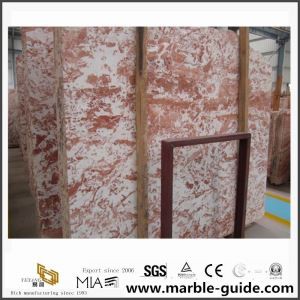 Rose Marble / Red Marble Bathroom Tile Cladding
