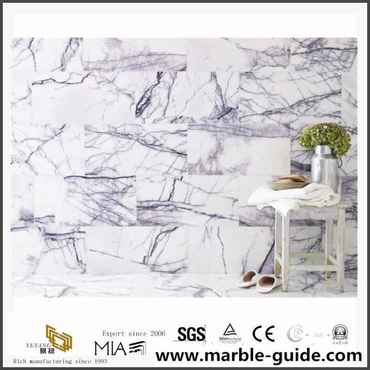 Lilac Marble Background For Bathroom Design