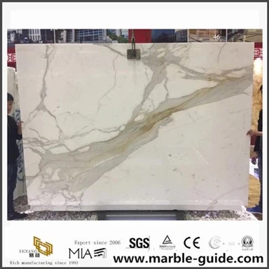 Calacatta guld marmorplattor till salu