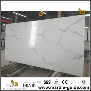 Calacatta glas kvartsplatta