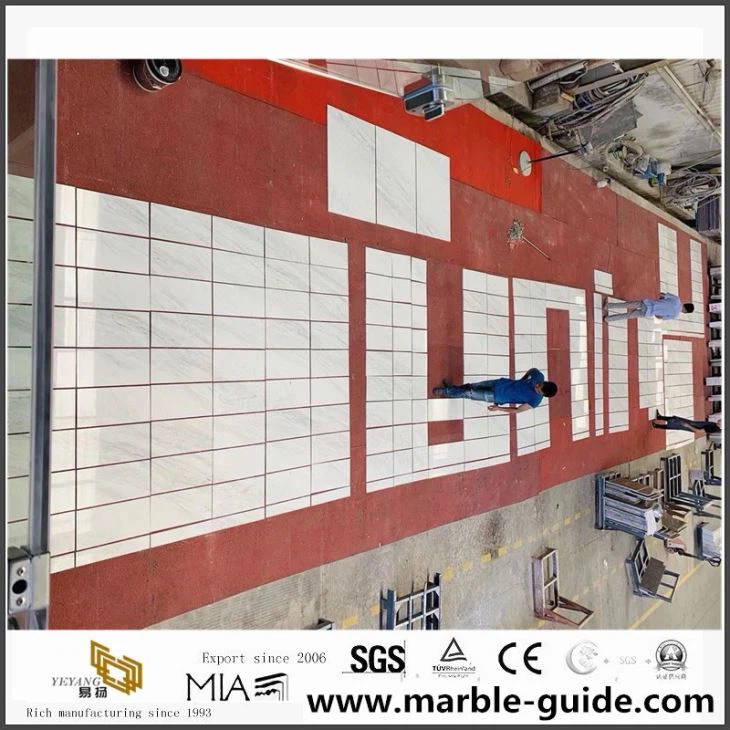 Volakas White Marble Tiles For Bathroom Wall