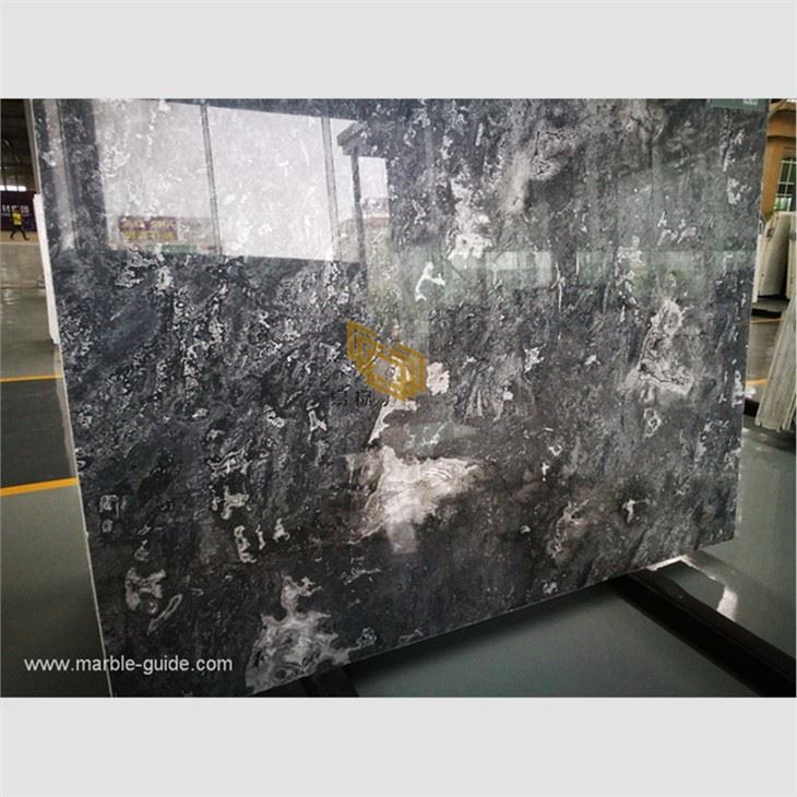 Galaxy Star Gray Marble Slabs For Projects