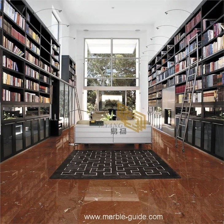 Rojo Alicante Red Marble Bathroom Countertop