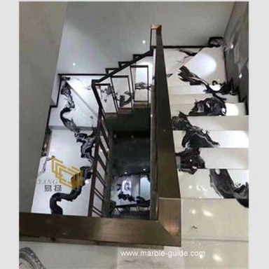 Panda vit marmor för kök och badrum